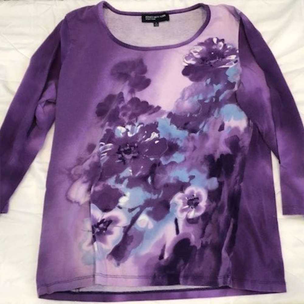 Jones New York Signature Woman Top Tee Shirt